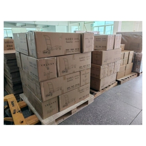 用于货物装卸或运输的带双盘式制动系统的电动四轮多功能手推车 - Product Image 5