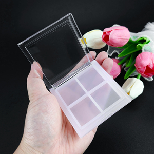 Cosmetic Packaging 4Pans <strong>Making</strong> Powder Empty <strong>Compact</strong> PS Material <strong>Compact</strong> Powder Case Blush <strong>Compact</strong> Case - Product Image 4