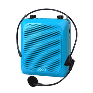 Amplificador de voz portátil personalizado con cable de 25W de potencia de salida con auriculares con micrófono, AUX, entrada de tarjeta TF para la escuela - Product Image 2