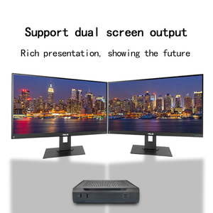 Computer Intel i9 di alta qualità Linux Mini PC all'ingrosso RAM 8G Dual View Display Mini PC con 3 anni di garanzia