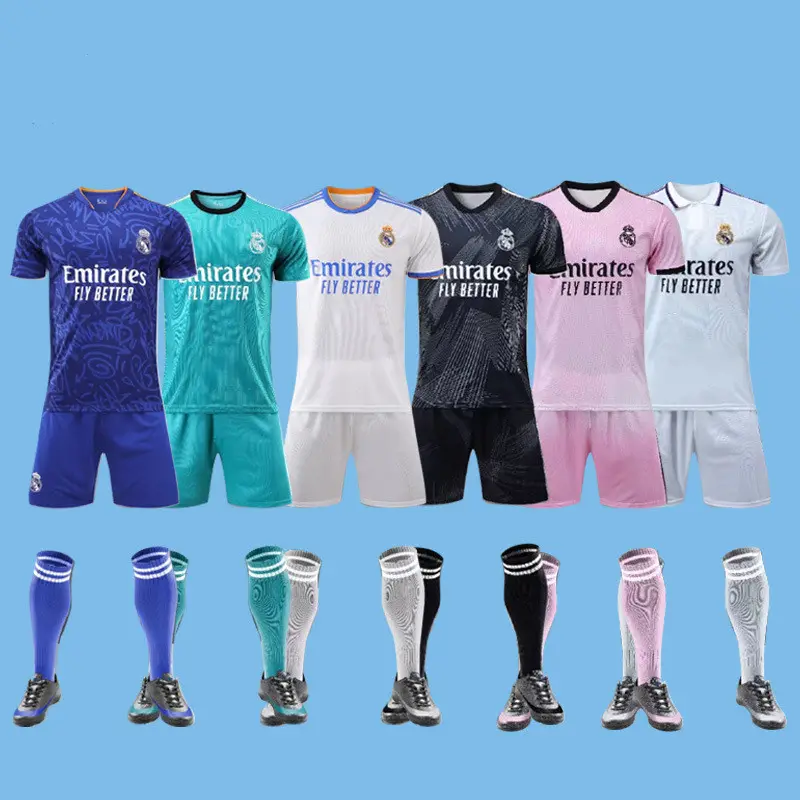 Hot Selling Soccer Wear Quality Soccer Uniform Wear Custom National Football Jersey T-Shirts Shorts Soccer Set