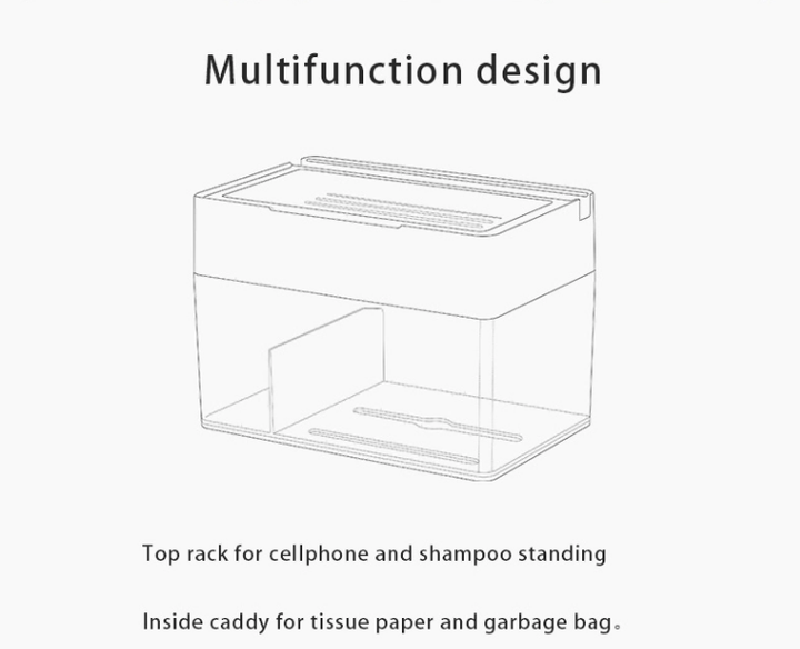 Scatola del tessuto di marmo di plastica di necessità quotidiane di plastica del supporto del tovagliolo di stoccaggio del tessuto dell'ufficio creativo su ordinazione all'ingrosso