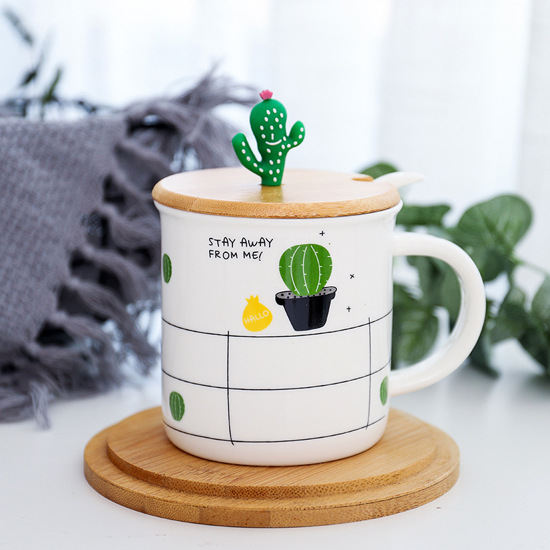 Seaygift 2021 Most Funny Promotional Valentine Gifts <strong>Cactus</strong> Ceramic <strong>Coffee</strong> <strong>Mug</strong> 16oz Porcelain Milk Tea Cup - Product Image 2