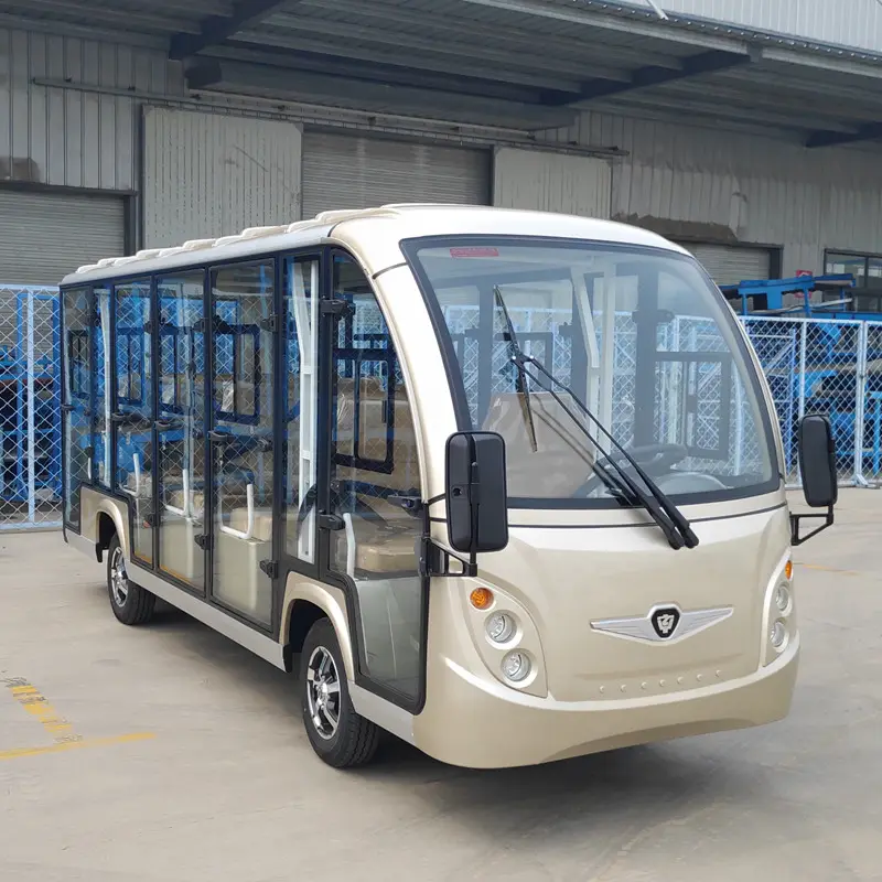 中国工場からの電気観光車高級スクールバス