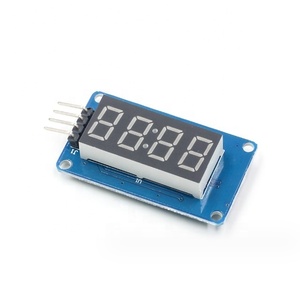 Modulo display digitale Tm1637 Led per 4 bit 0.36 pollici orologio rosso anodo tubo digitale quattro Driver seriale Board Pack arduino