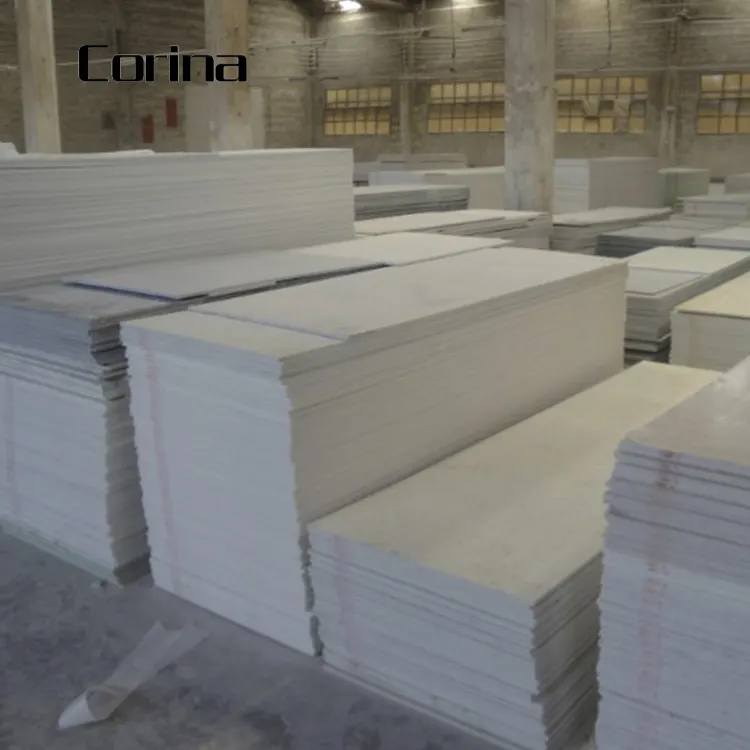 Kunden spezifische 3660*760mm feste Oberflächen platten große modifizierte Acryl platten Marmor quarz stein für Wand paneele Wand innenraum