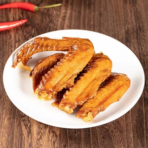 アヒルの羽の煮込み肉スナック中国料理オリジナル & 甘いスパイシーソース58g - Product Image 4