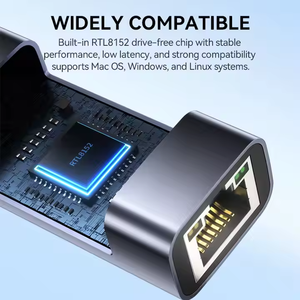 USB C RJ45 гигабитный Ethernet-адаптер 1000 Мбит/с Type-C 3,0 LAN сетевой кабель для ноутбука/MacBook/телефона Plug Play ПВХ Куртка для HDTV - Product Image 6