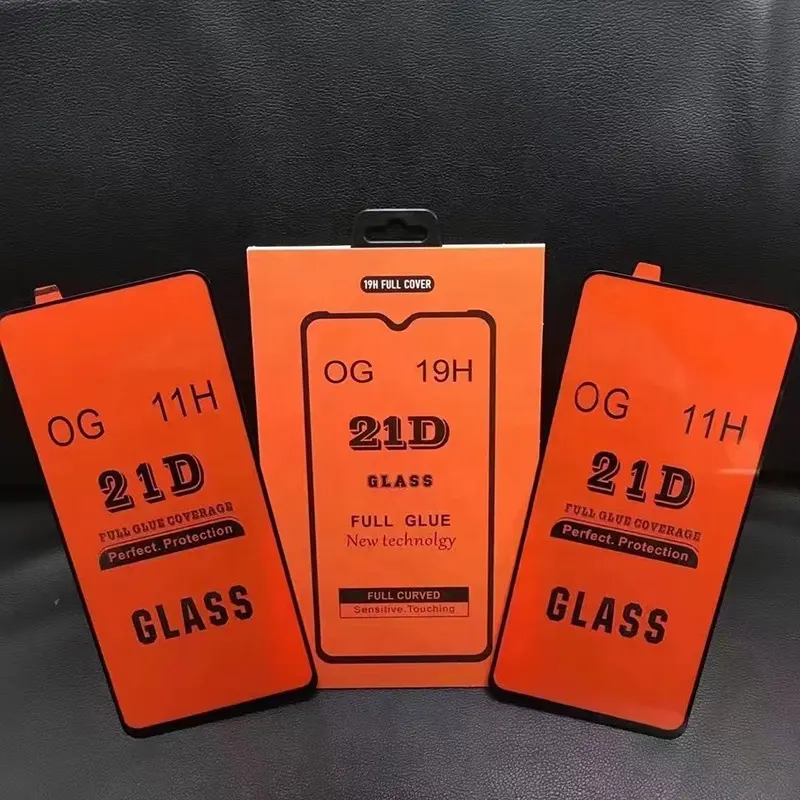 2023 prodotti più venduti pellicola salvaschermo Mobile in vetro temperato 21D per iPhone 14 13 Pro Max