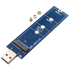 M.2ใหม่เป็น USB อะแดปเตอร์5Gbps M.2คีย์ SSD USB 3.0เป็น2280 M2 NGFF SSD ไดรฟ์อะแดปเตอร์แปลงการ์ดรีดเดอร์ SSD - Product Image 5