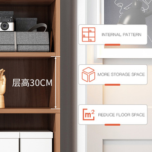 Giá Sách 6 Tầng Bằng Gỗ Thiết Kế Đơn Giản Hiện Đại Cho Phòng Văn Phòng - Product Image 4