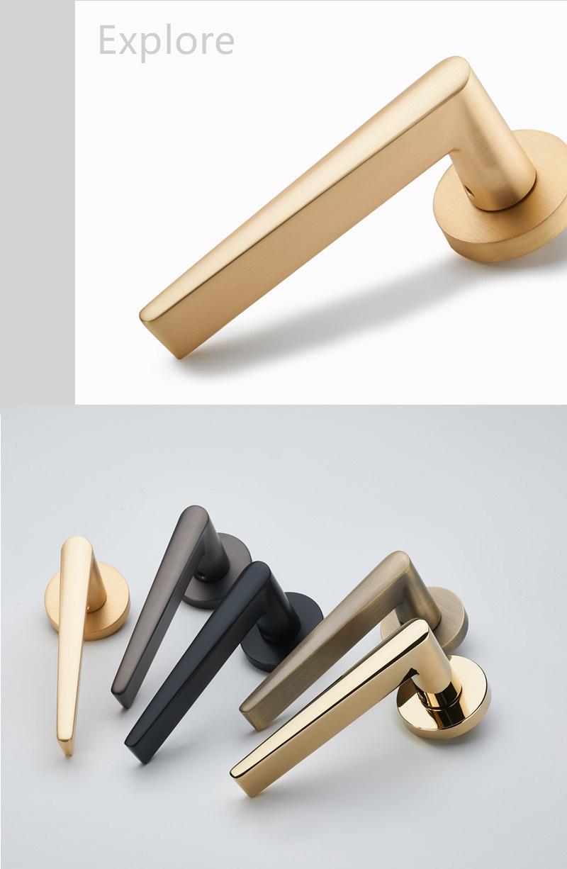 Hot Sale Safety Interior Door Handle Lever Lock With Mortise Door Lock
