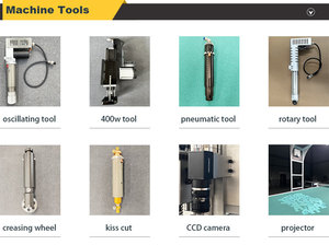 Automatic <strong>CNC</strong> Vibration Knife Oscillating Knife Cutting Machine for Cardboard Carton Box Cutting Machine - Product Image 3