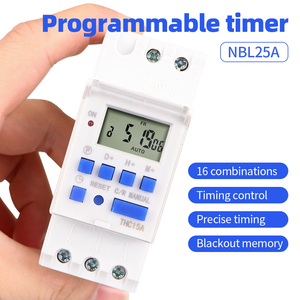 Regolatore elettronico del tempo Smart Timer Display LCD programmabile controllo del tempo di illuminazione interruttore di temporizzazione