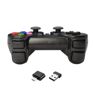 Design ergonomico Wireless pc Gamepad Joystick con motore di vibrazione comodo Multi-piattaforma di controllo per Android TV - Product Image 3