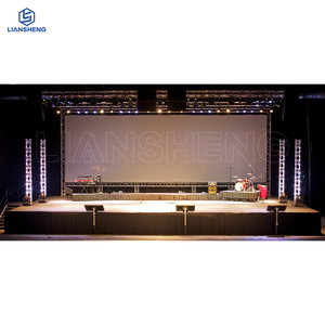 Nhà hát nhôm vít giàn Spigot tam giác nhôm Chiếu Sáng Sân khấu hộp giàn xoay ánh sáng Giàn - Product Image 4