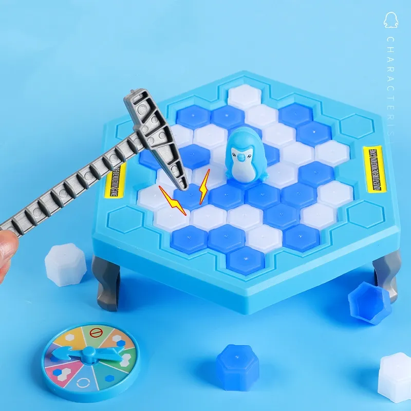 Hot Sale Funny Family Games Toy Blocks Crack cubos de gelo para salvar pinguins Toy Funny Children Kids Gift