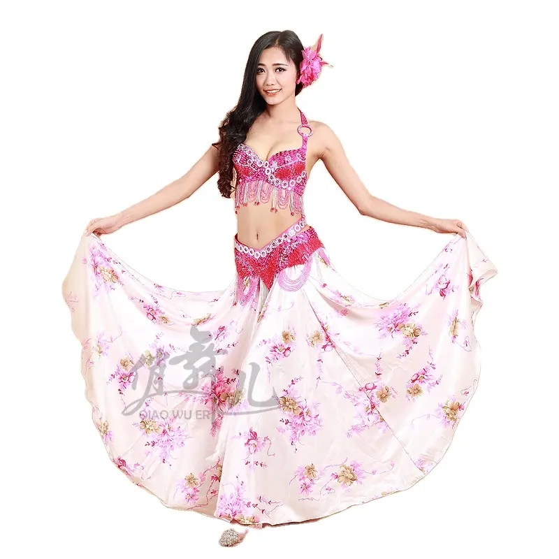 Ropa de baile exótica, traje de danza del vientre árabe, disfraces de danza del vientre, vestido para actuación, indio, hecho a mano, adultos, mujeres sexis para niñas