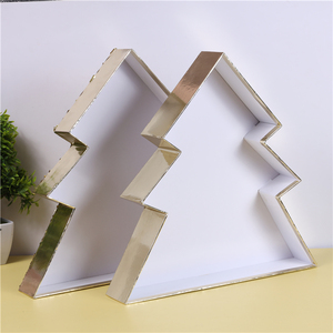 豪华定制圣诞树形状的盖子和基纸盒，用于礼品包装和存储 - Product Image 2