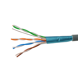 Cable de red de cobre de 0,5mm FTP 24AWG lan utp cable cat 5e par trenzado 1000FT 305M cable de red - Product Image 2