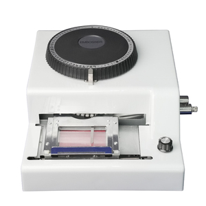 Werkslieferung manuell Edelstahl geprägte PVC-ID-Karte Prägungsdrucker - Product Image 1