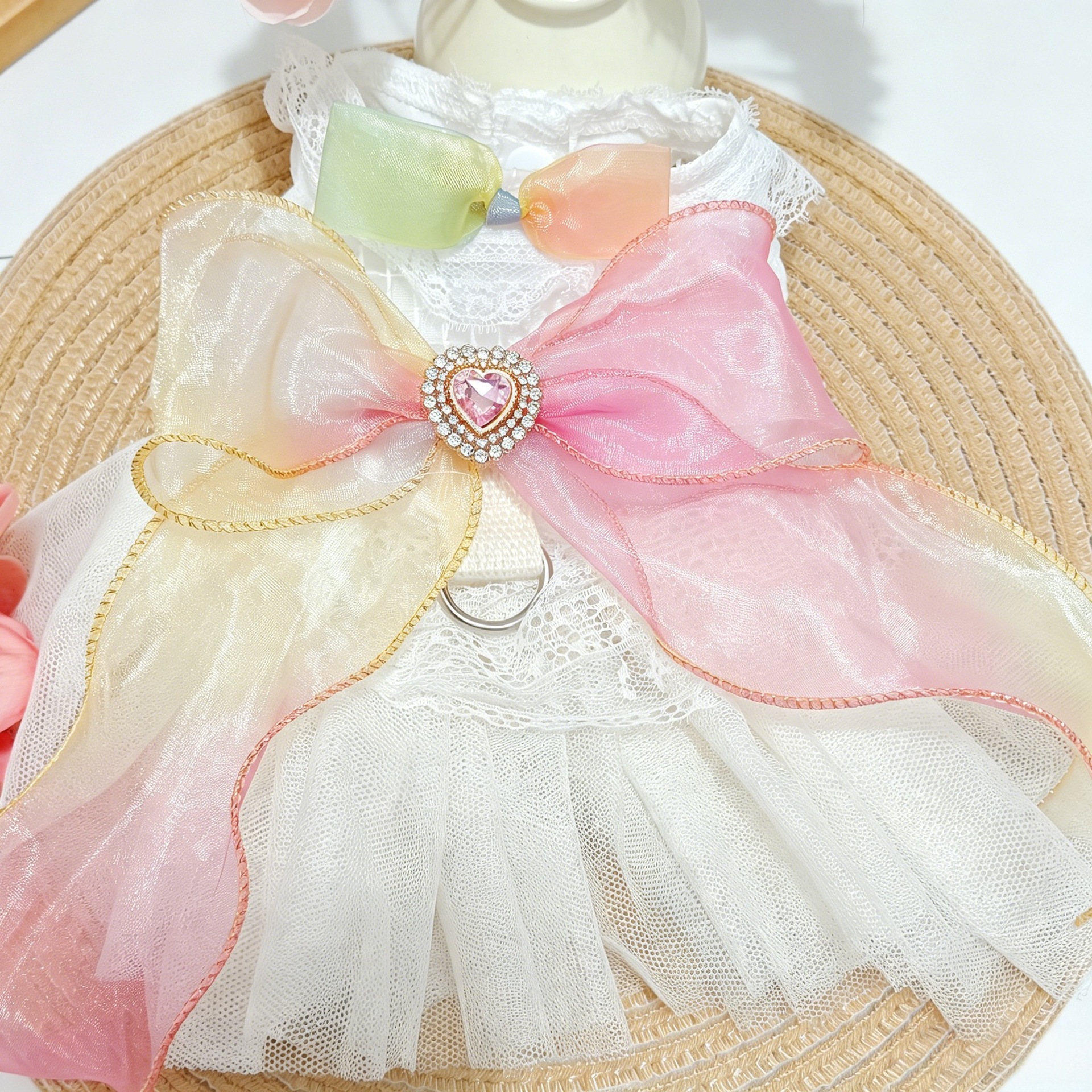 Robe de mariée Frappuccino étoile arc-en-ciel