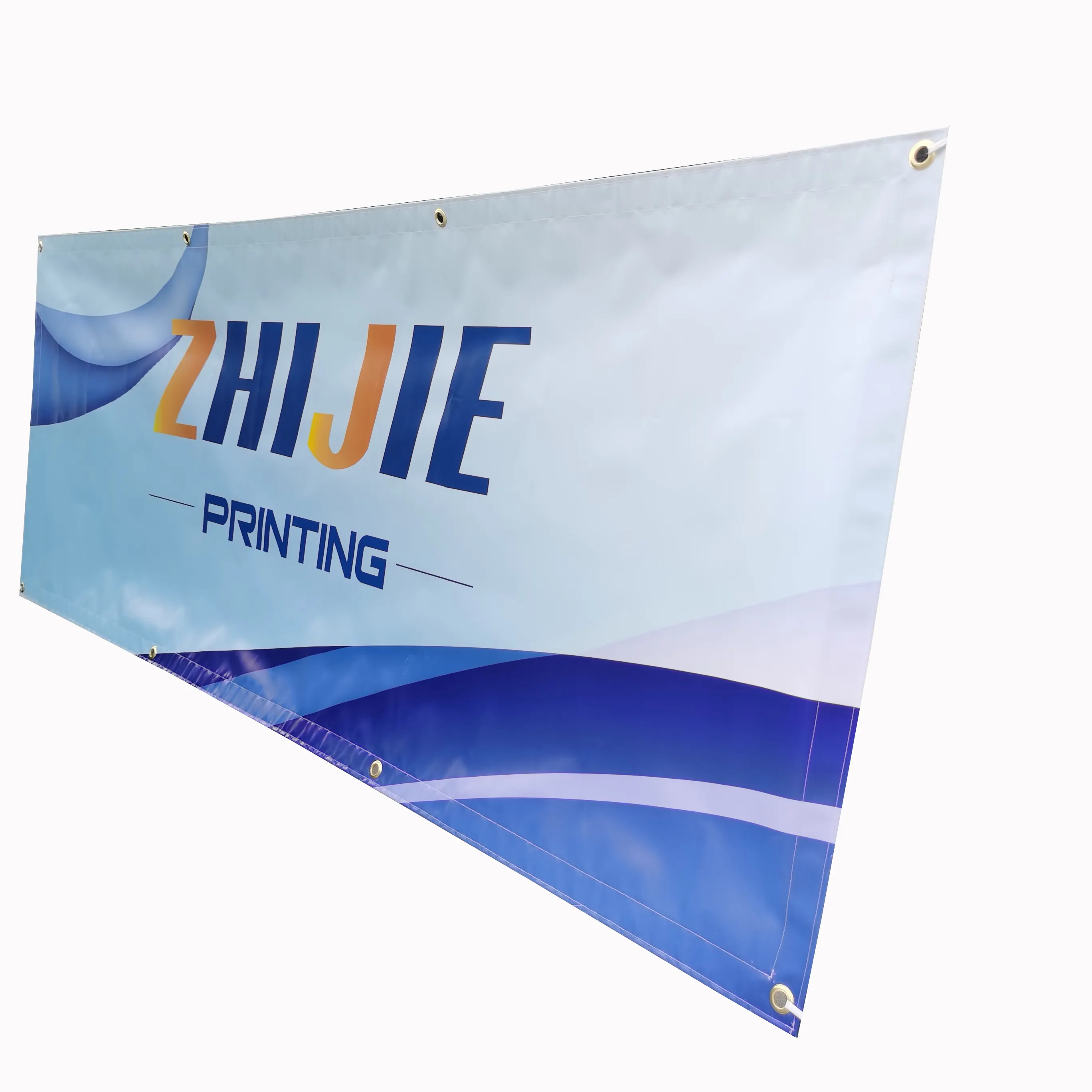 Stampa personalizzata di grandi dimensioni in PVC Streamer Banner Flex Banner all'ingrosso parete esterna sfondo pubblicità Banner in vinile PVC