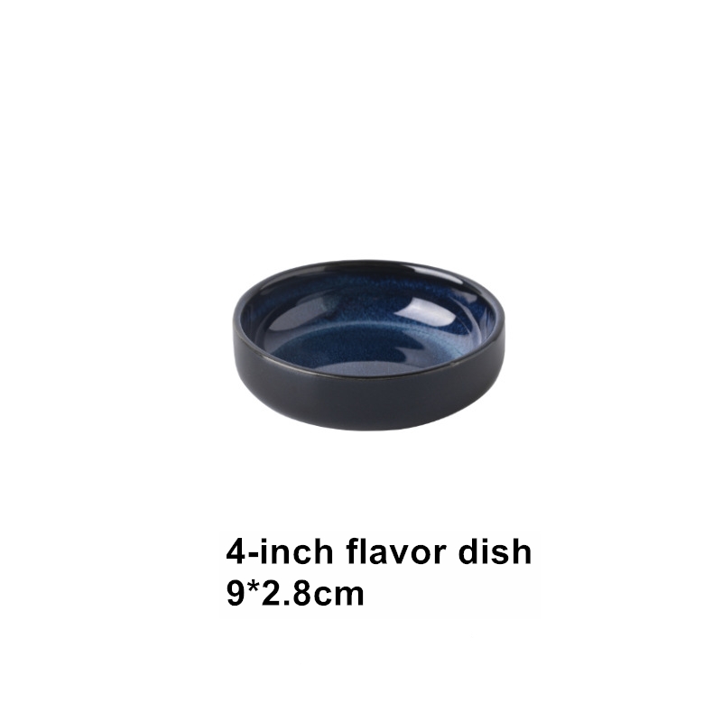 Plat à saveur de 4 pouces
