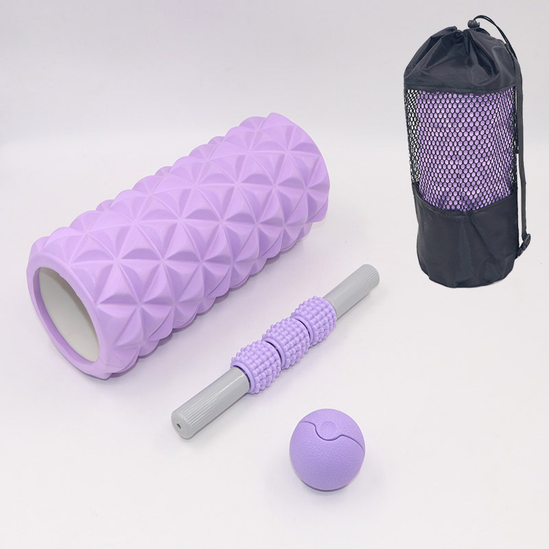 Triangle 33 cm, Style Quatre-en-Un, Violet Clair