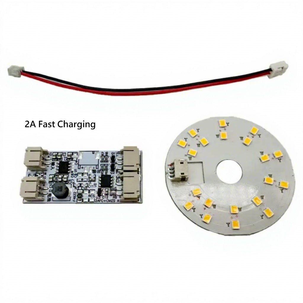 Scheda PCB 2A con batteria 18650 da 1800 mAh