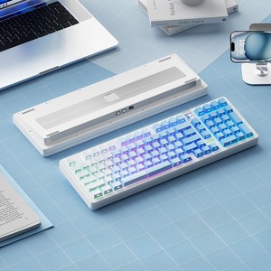 Weikav WK102 Kit de teclado mecánico Tri-mode 2,4G/BT/con cable con estructura de junta de pantalla TFT Barebones RGB Teclados intercambiables en caliente - Product Image 6