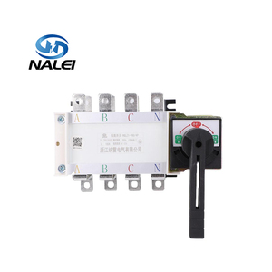 Çift güç yan çalışma yük izolatör anahtarı 380V DC disconnector anahtarı 63a 100a 400A dc jeneratör için manuel transfer anahtarı - Product Image 1