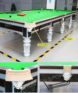 Ronsen 12ft Sao Giải Đấu Chất Lượng Trò Chơi Chơi 6811 Vải Và Phía Bắc Cao Su <span class=keywords><strong>Snooker</strong></span> Bảng Với Ánh Sáng LED Và Khối Thép - Product Image 2
