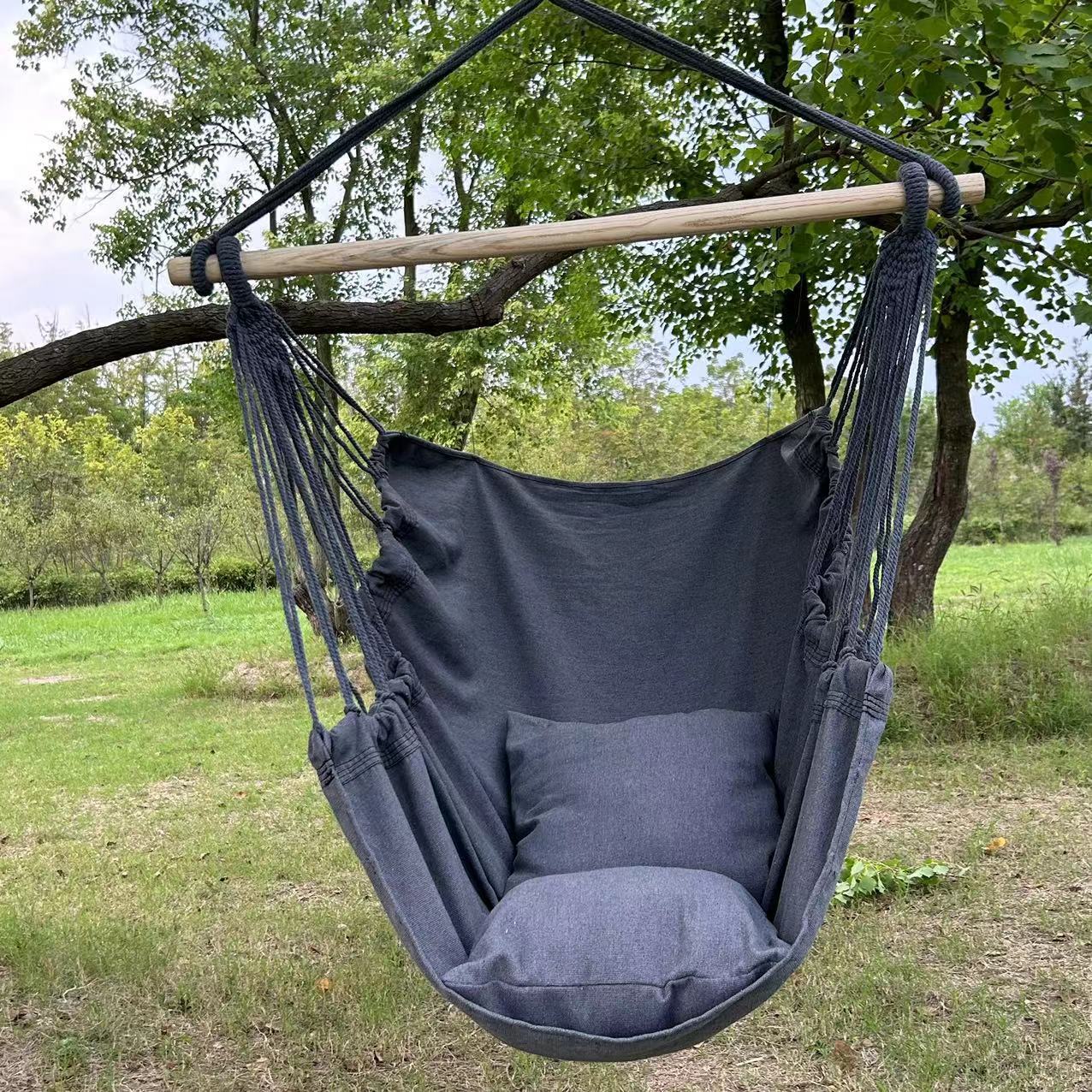 Gris Extra grueso 320g+ almohada + palo de madera