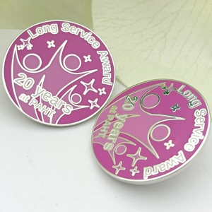 Chất lượng cao lưu niệm biểu tượng tùy chỉnh kim loại cứng men huy hiệu làm việc theo nhóm Champion giải thưởng ve áo pins cho quần áo - Product Image 2