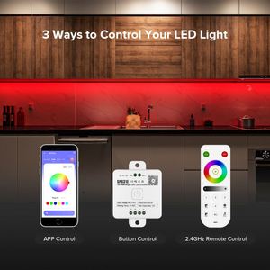 FCOB 2835 5050 Dimmer CCT RGB RGBW rgbct PWM striscia Led Blue tooth Music Controller - Product Image 4