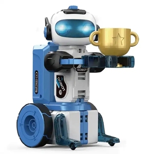 Çocuklar 3 In 1 Rc Robot oyuncaklar uzaktan kumandalı Robot Diy Robot kiti - Product Image 2