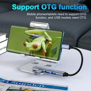 Concentrador de red USB tipo C 3,0 3,1, adaptador multidivisor de 4 puertos OTG para Lenovo, Huawei, Mi, Macbook Pro 15 Air Pro, accesorios USB - Product Image 6