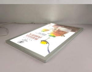 Không tốn kém Magnetic Slim LED Light Box Bảng menu Led hình ảnh Áp phích khung - Product Image 3