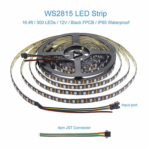 แถบ Led พิกเซล WS2813อัพเกรด WS2812B เป็นรายบุคคล RGB ที่มีความยืดหยุ่นสตริงโคมไฟ RGB คู่สายสัญญาณแสง - Product Image 6