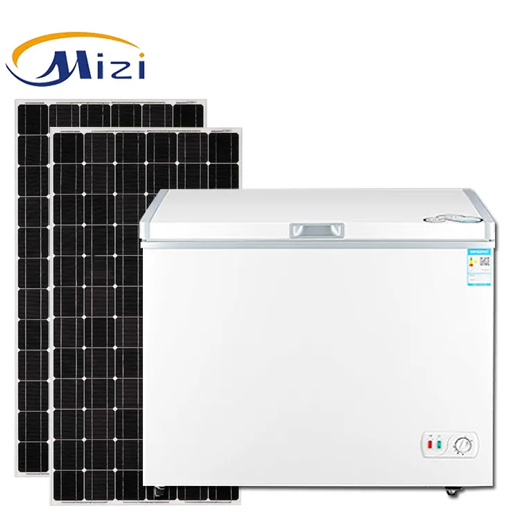 Solar Panel Charging Solar Freezer 138L for Home Use