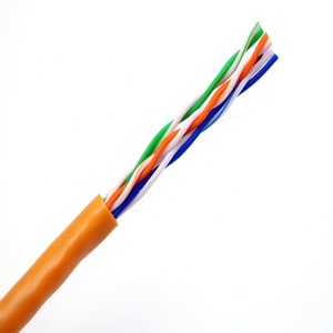 Utp/Ftp Cat5/6E Ethernet Cat5/Utp/grigio colore personalizzato blu giallo verde Utp cavo Cat5E 4P 28Awg - Product Image 2