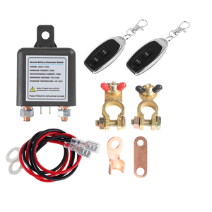 Ternof X2 12V 250A <strong>Remote</strong> Battery Switch Disconnect Switch <strong>Remote</strong> Control Fits Car Truck RV UTV <strong>DC12V</strong> 200A - Product Image 1