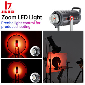 JINBEI EFC-<strong>150</strong> <strong>RGB</strong> <strong>Led</strong> Continuous Light Vlogging Kit with Octagon Soft Box and Light Stand for Video Recording Outdoor Shooting - Product Image 5