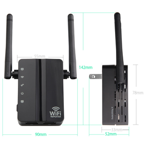 Mini <strong>Wireless</strong> Wifi Repeater 2.4Ghz 802.11n / g / B Wifi Range Extender Router Signal Booster with US EU Plug WD-R610U - Product Image 2