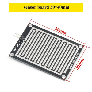 RNSbot Regentropfen sensor 12V Regen erkennungs modul Einstellbares Regensensor-Controller-Relais zur Wetter überwachung