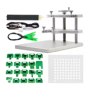 Auto Scanner LED BDM Frame ECU Programmer Aluminium BDM Table for BDM100 +22pc BDM Adapter Probe FGTECH V54 ECU Chip Tuning Tool - Product Image 1