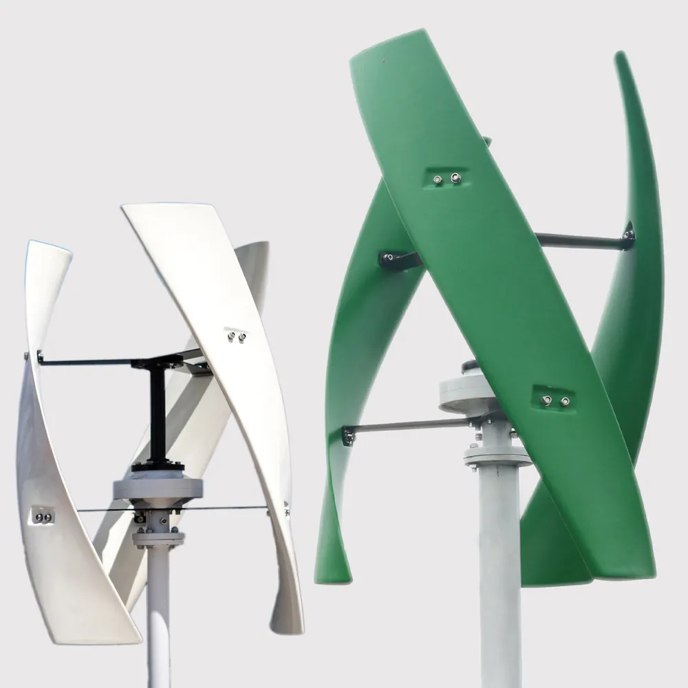 Turbine éolienne d'axe Vertical multicolore 600W pour rue, moulin à vent pour bateau