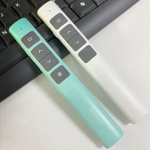 2,4 GHz Wireless Presenter Pen USB RF Fernbedienung Zeiger wiederauf ladbare rote Zeiger Stift für Power Point - Product Image 5