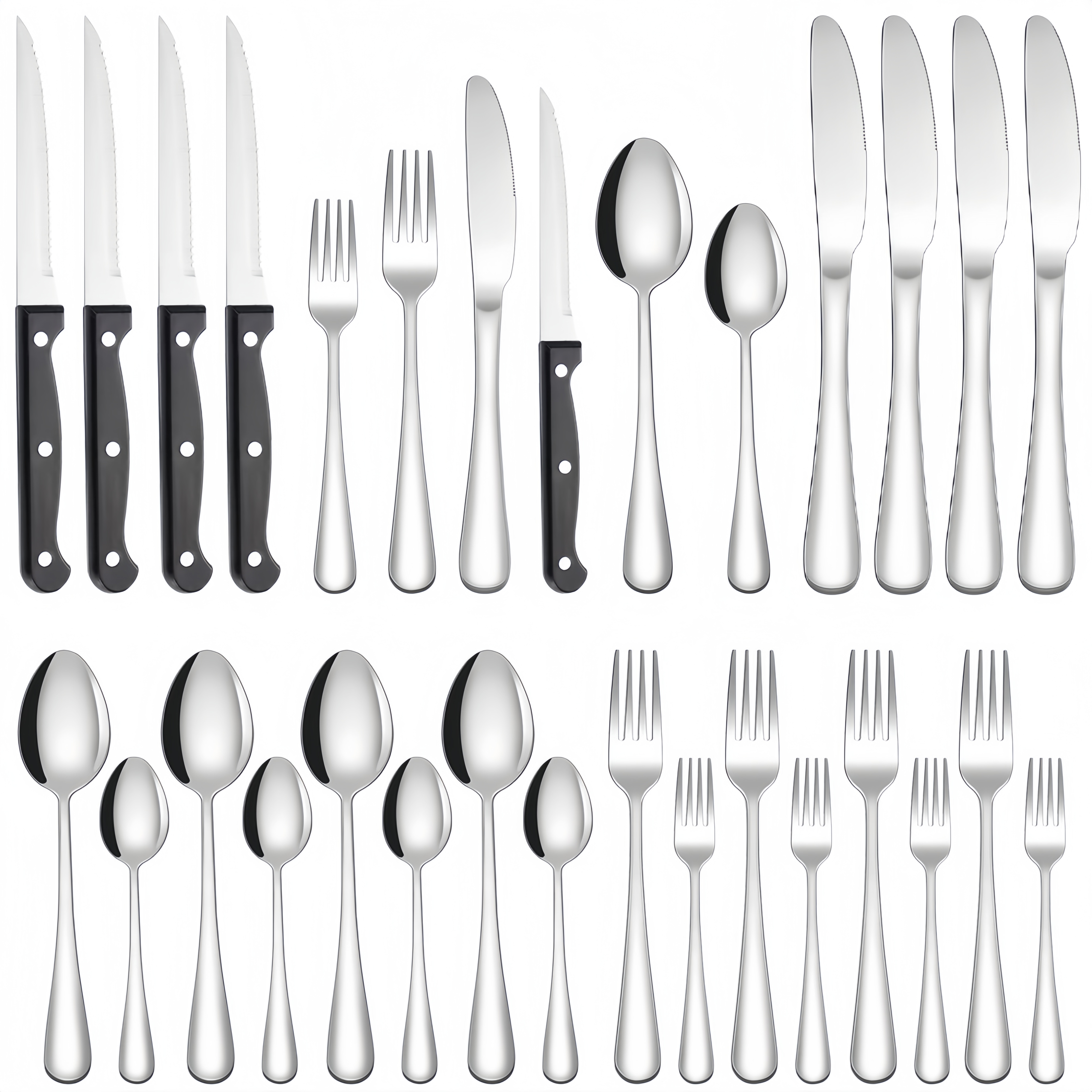 24-piece set plata